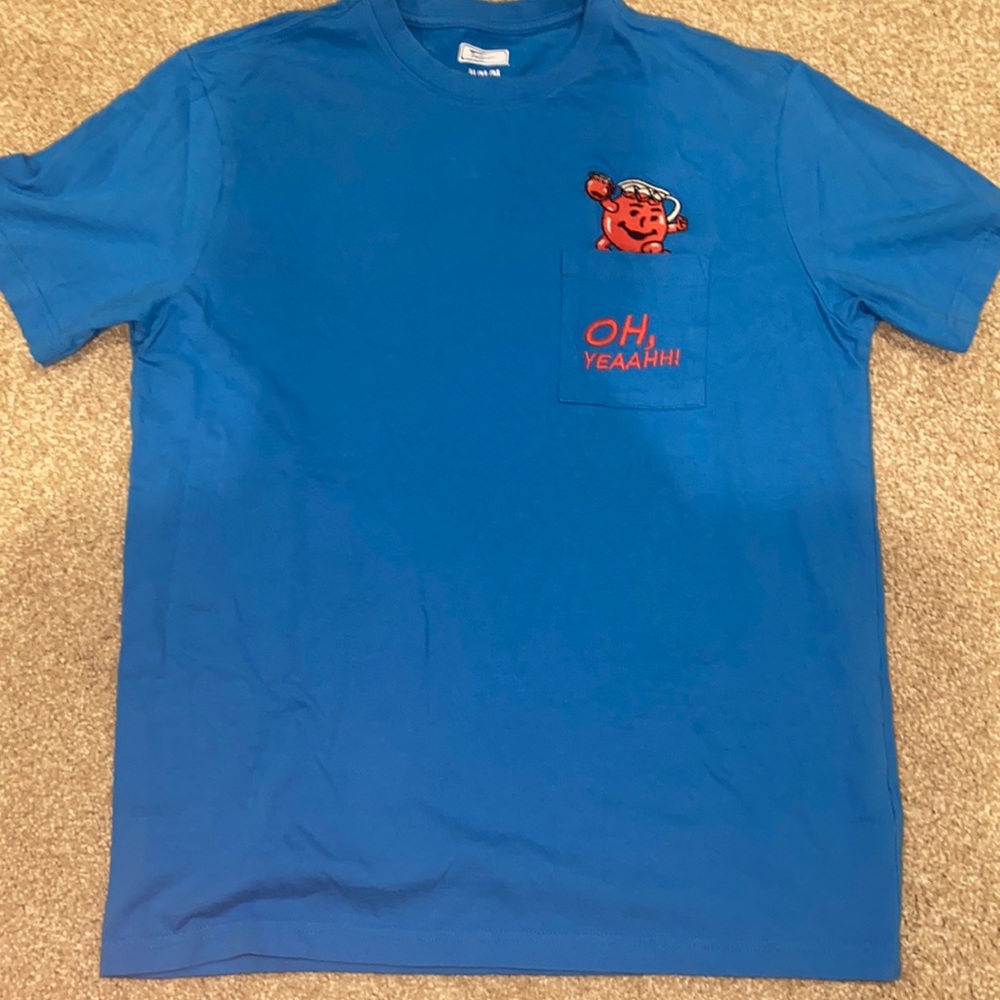 Blue Size M Koolaid man T-Shirt